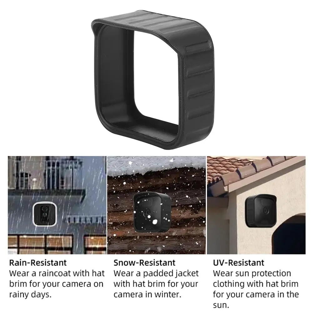 Custodia Protettiva In Silicone Da 1 Pezzo Protezione Morbida Per Fotocamera Accessori Antigraffio Compatibile Per Blink Outdoor/Indoor/Xt1/Xt2