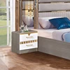 2020 Hot Sale Classic Design King Double Bed Set Wooden Home Furniture Deluxe Full Master Bedroom Set 6