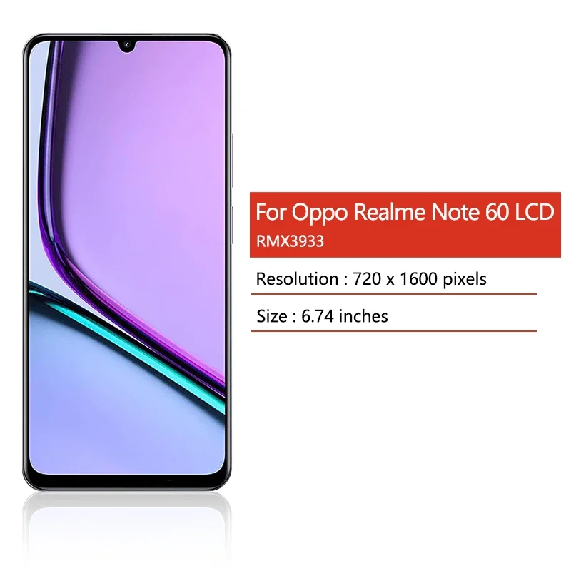 Écran Tactile LCD Pour Realme Note 60, C61, C63, C65s, Narzo N63/N65 - Origine Vietnam
