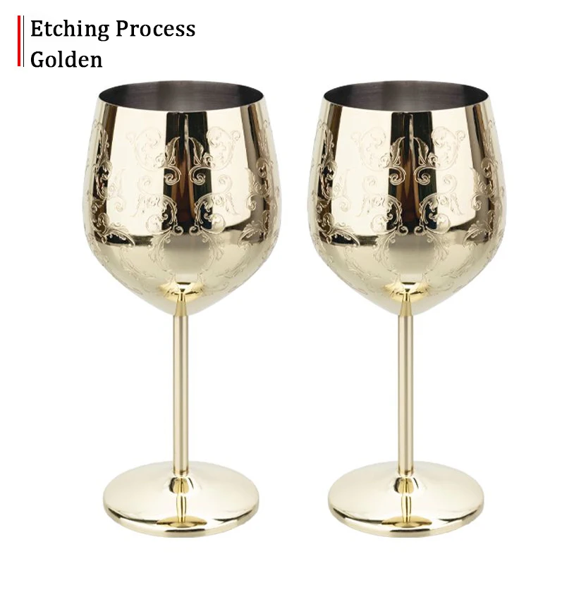 Elegant Grapevine Etched Red Wine Glass Goblet - Perfect for Parties, Weddings, and Wine Lovers' Gifts