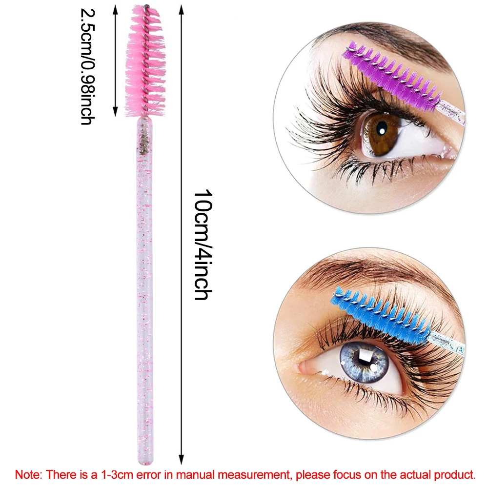 Disposable Eyelashes Brush Extension Lash 100/300Pcs Brushes Makeup Tool For Mascara Wands Applicator Spoolers Tools Wholesaler