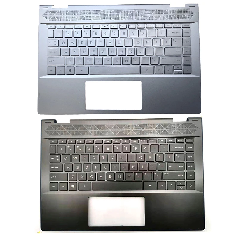 

Оригинал на 95% новый для HP PAVILION X360 14-CD 14T-CD 14M-CD TPN-W131 Подставка для рук для ноутбука верхняя крышка клавиатуры США