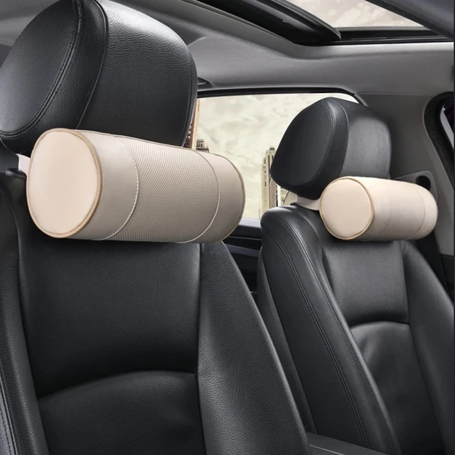 Kaufe Auto-Nacken-Kopfstützen-Kissen, Autositz-Memory-Foam-Pad