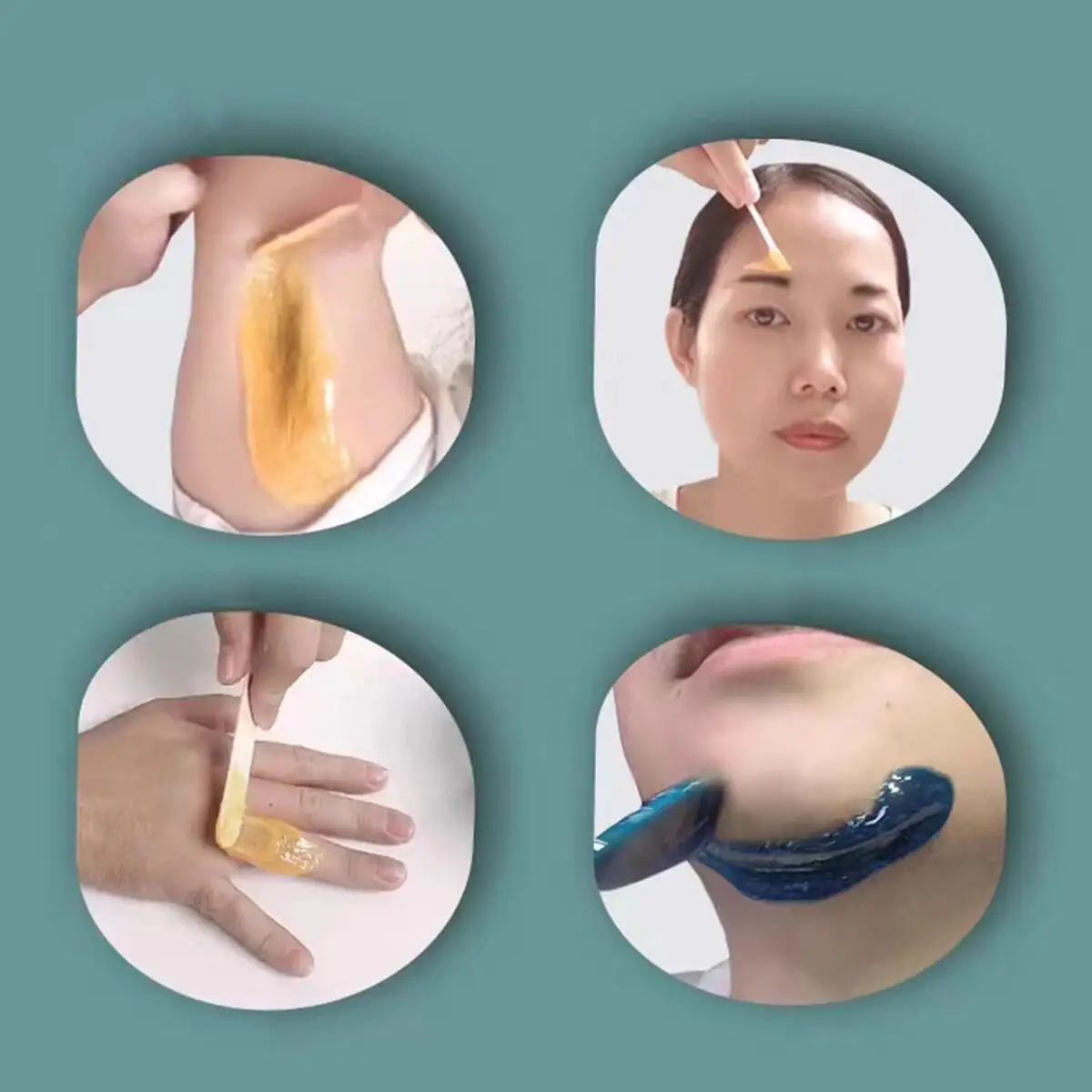 Small Wax Melting Machine 1PC-Mini Wax Machine Heater Underarm Hair Removal Honey Hair Removal Cream