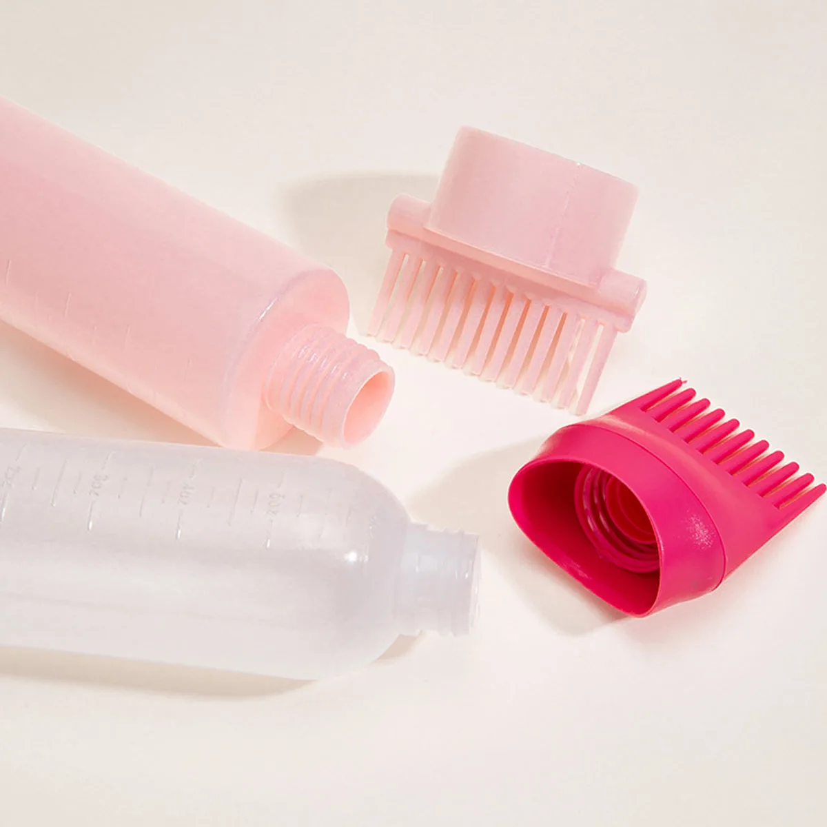 120ML Refillable Bottle For Hair Dye Shampoo Plastic Applicator Comb Dispensing Salon Oil Hair Coloring Hairdress Styling Tool Hair Oil Applicator Bottle Hair Dye Applicator Bottle Hair Dyeing Bottle Hair Dye Bottle