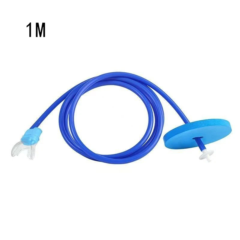 1PC 풀 드라이 호흡기 1M 2M 다이빙 수영 장비 호흡 튜브 다이빙 슈트 성인 남녀 스노클 트레이너
