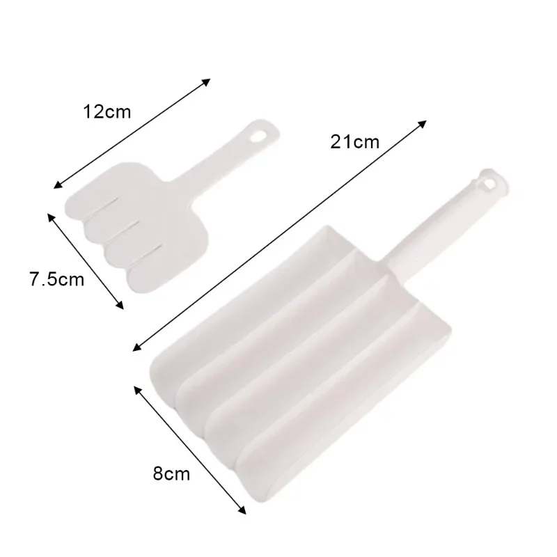 Meatball Maker Shrimp Slider Quadruple Mold Meatball Maker Fishball Meatball Meat Filling Cooker Gnocchi Digging Spoon Creative Kitchen