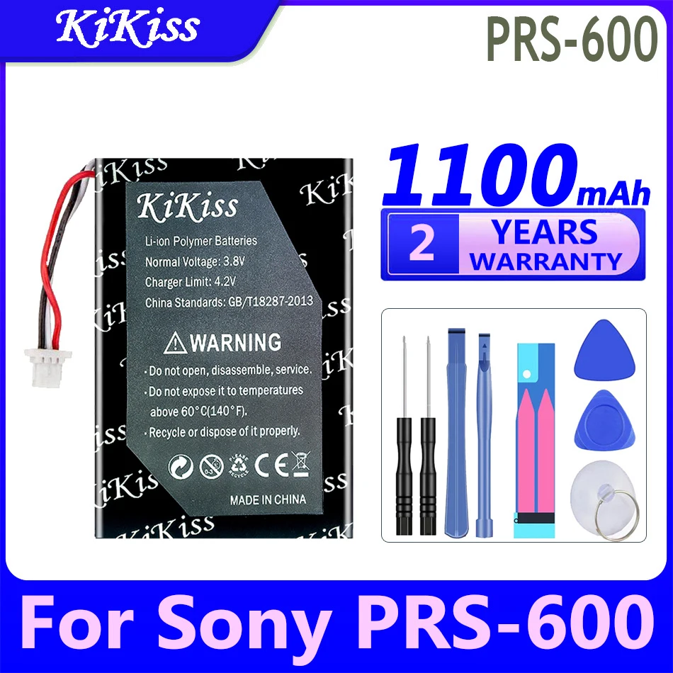 1100Mah Kikiss Potente Batteria Prs600 Per Sony Prs-600 Prs-600/Bc Prs-600/Rc Prs-700 Prs-700Bc E-Book Digital Bateria