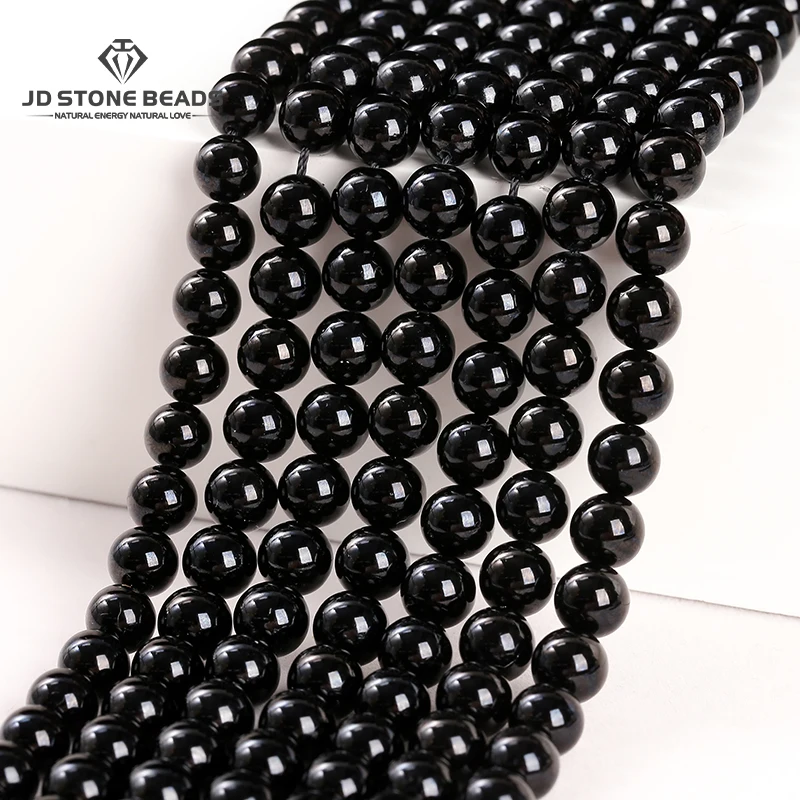 Natural Dark Red Garnet Stone Beads - Round Spacer, Various Sizes
