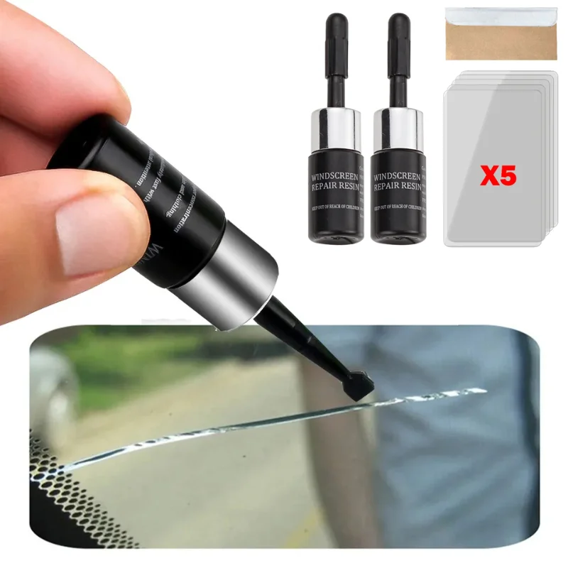 Car Windshield Cracked Repair Fluid Diy Glass Nano Repair Tool Auto