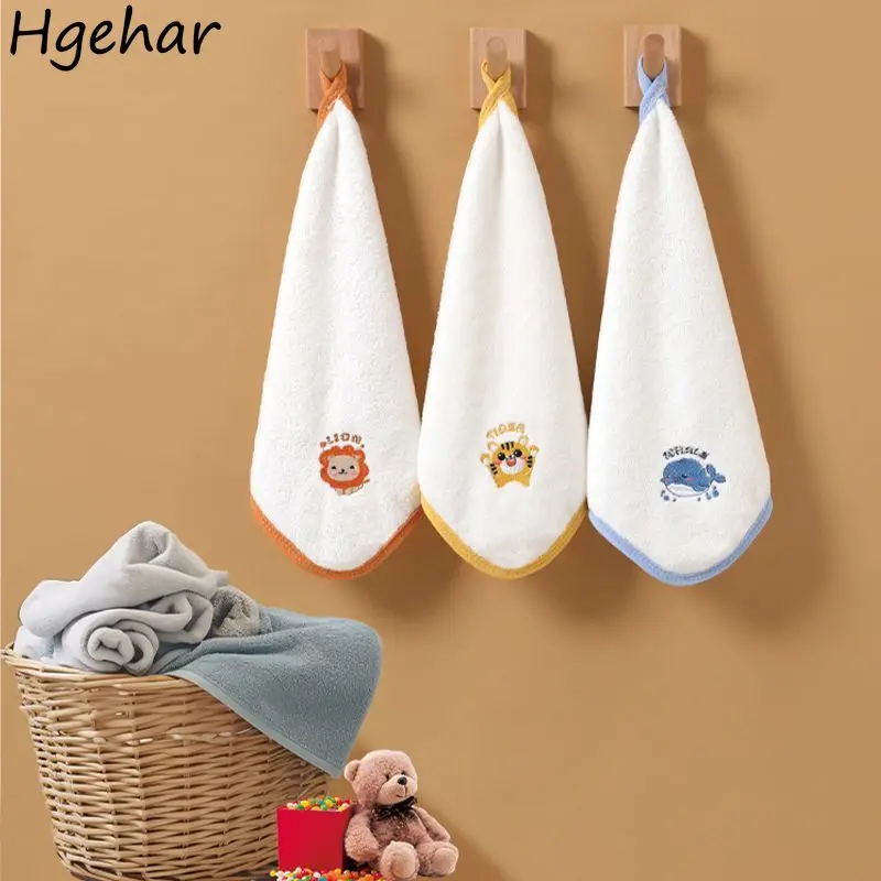 

Cartoon Handkerchief Towels Cute Mini Square Hand Towel Soft Skin-friendly Absorbent Quick Dry Washcloth Toallas De Pañuelo New