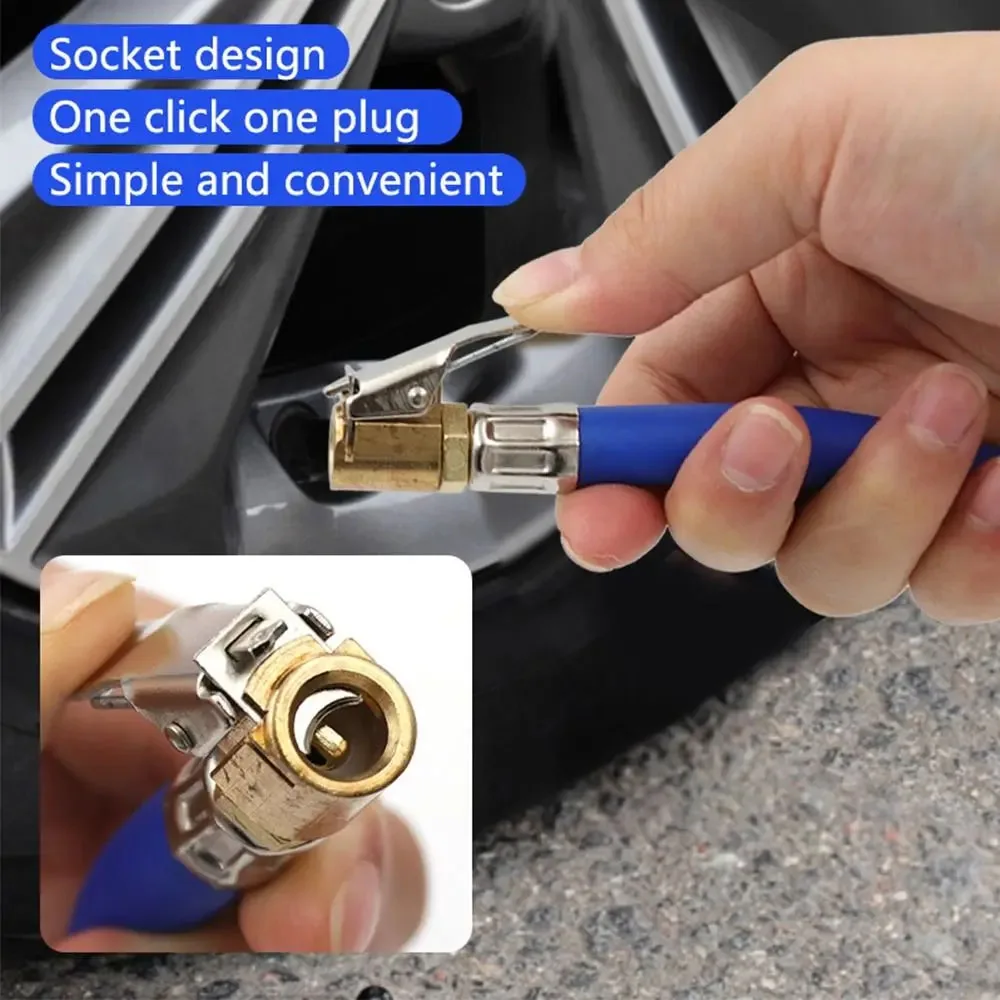 Portable Tire Inflator Hose for Car and Motorbike Accessories