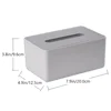 Premium Material Tissue Box Drawable Lid Design Lightweight Home Napkin Container Paper Holder Tissue Case For Office Use Keep 3