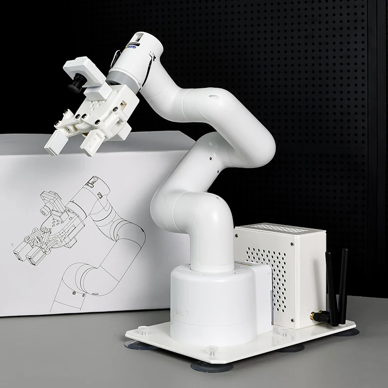 Yahboom JetCobot 7 DOF Collaborative Robotic Arm ROS AI Visual Recognition Support Jetson NANO/ORIN NANO/ORIN NX Board Control 3