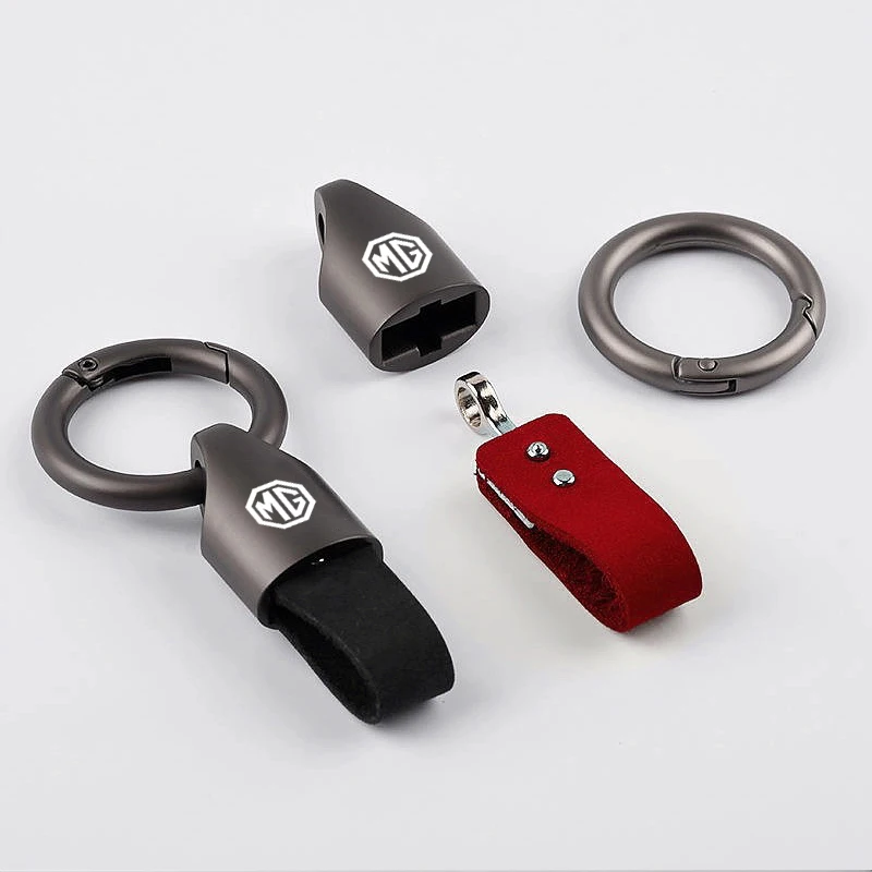 Sleek Metal Car Emblem Keychain - Perfect Christmas Gift