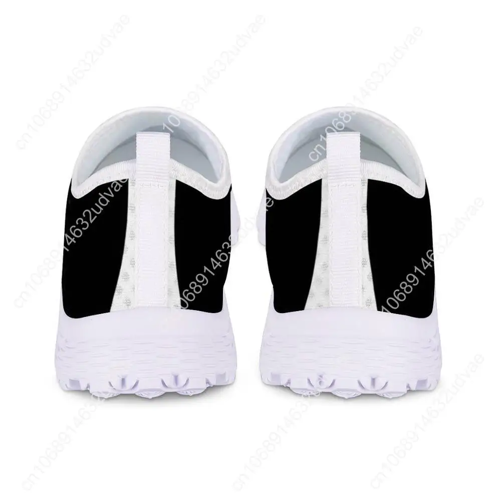 Doginthehole Kittens Cute Baby Cats Printed Spring Summer Mesh Sneakers Women Casual Flats Super Light Walking Female Flat Shoes
