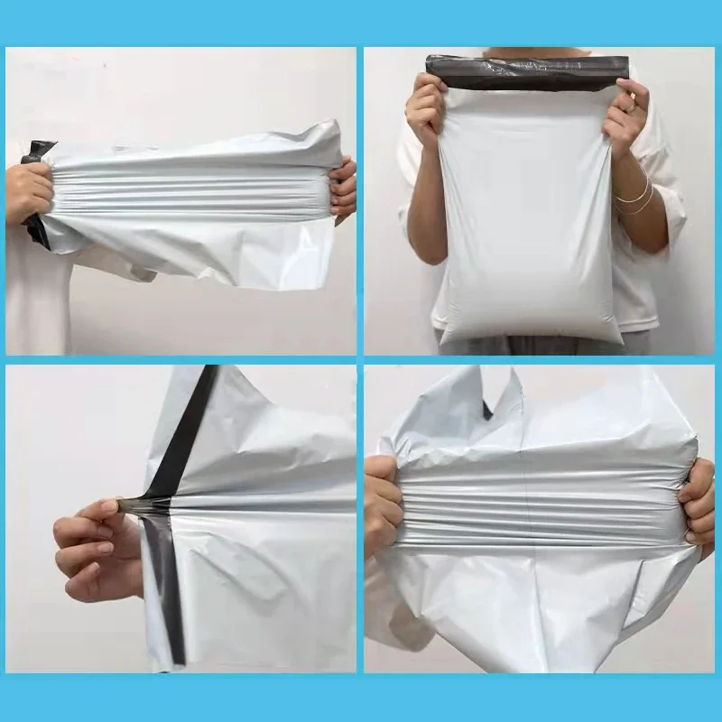 White Courier Bag Express Envelope Thicken Storage Bags Mail Bag Mailing Bags Self Seal Plastic Packaging Pouch