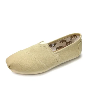 2025 Summer Blue Loafers Men Classic Canvas Flats Shoes Women Comfortable Breathable Men Casual Shoes Slip-on Espadrilles - Image 5
