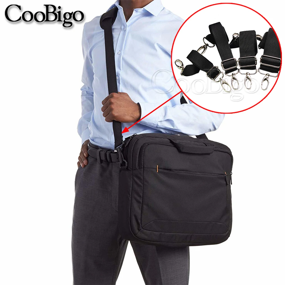 1pcs Shoulder Webbing Strap With Snap Hook Slider Single Band Adjustable Replacement Computer Bag Handbag Accessories