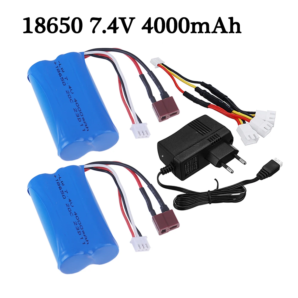 

18650 Battery for SCY-16101 SCY-16102 SCY-16103 SCY-16201 SCY-16301 SCY-16302 SCY-16303 R/C Truck 2S 7.4V 4000mAh Li-ion Battery