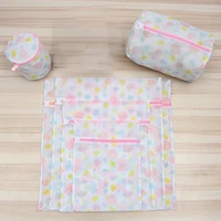 Print Rabbit Laundry Bag Dirty Clothes Storage Basket Cute Fine Mesh Washing Bags Multiple Sizes Laundry Bag For Washing Machine 2