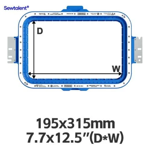 195x315mm 7.7x12.5in