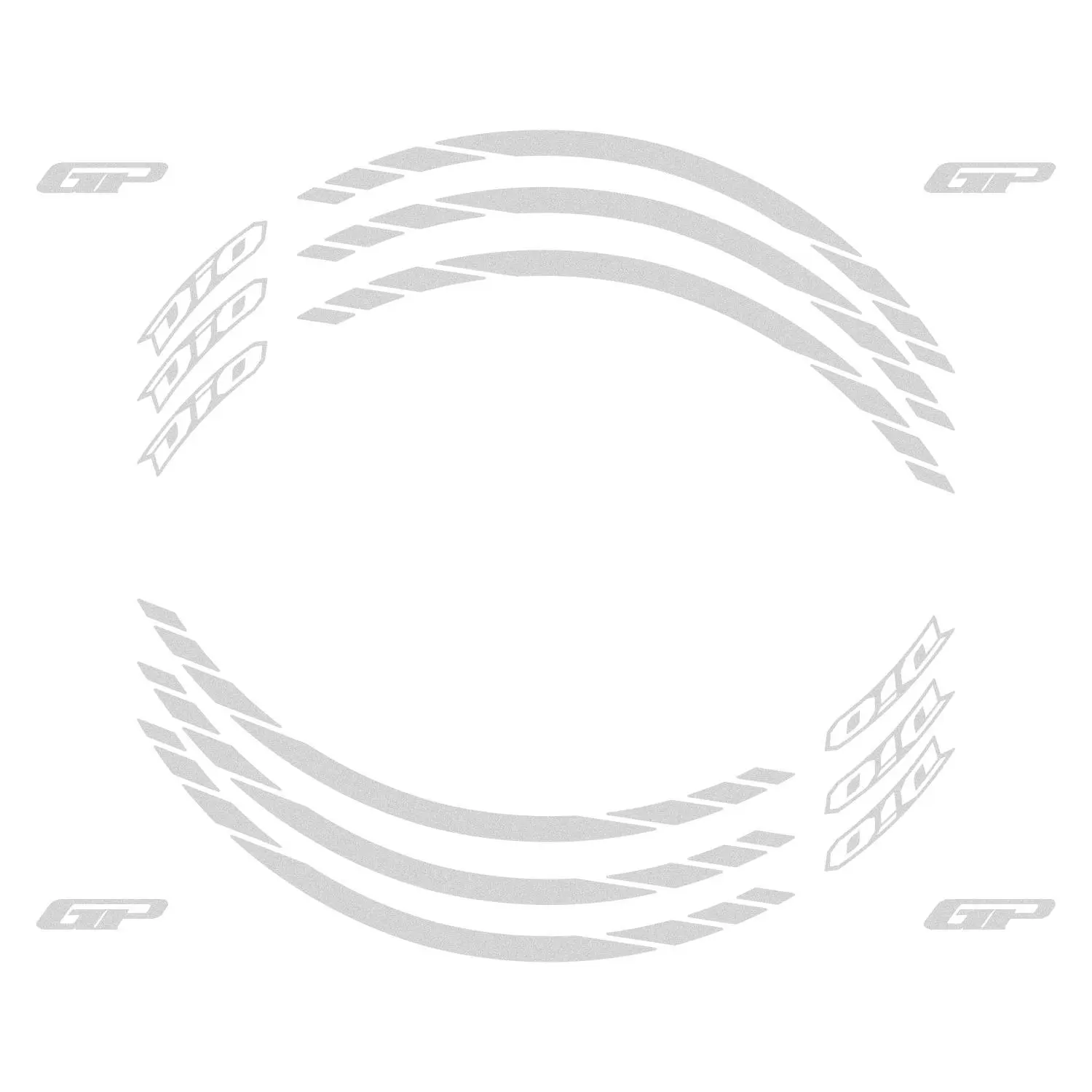 

GP Composite For Dio 2021-2022 Compatible Rim Strip Metallic Gray