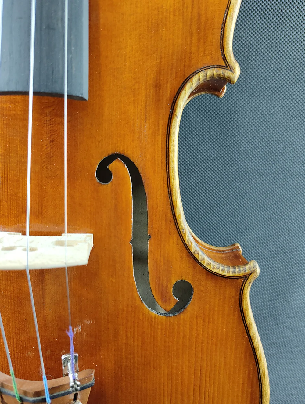 Acoustic Violin 4/4 Size Amati Model Handmade Oil Varnish Spruce Copy 19th Century French 50 Years Old