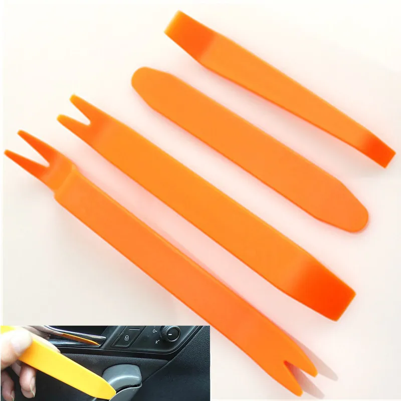 Pry Tools For Car Auto Radio Door Clip Panel Trim Dash Audio, No