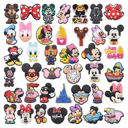 1Pcs Adorable Donald Duck Baby Mickey Dumbo Sandals Shoe Buckle Charms Disney Castle Decorations DIY Boys Girls Phone Case