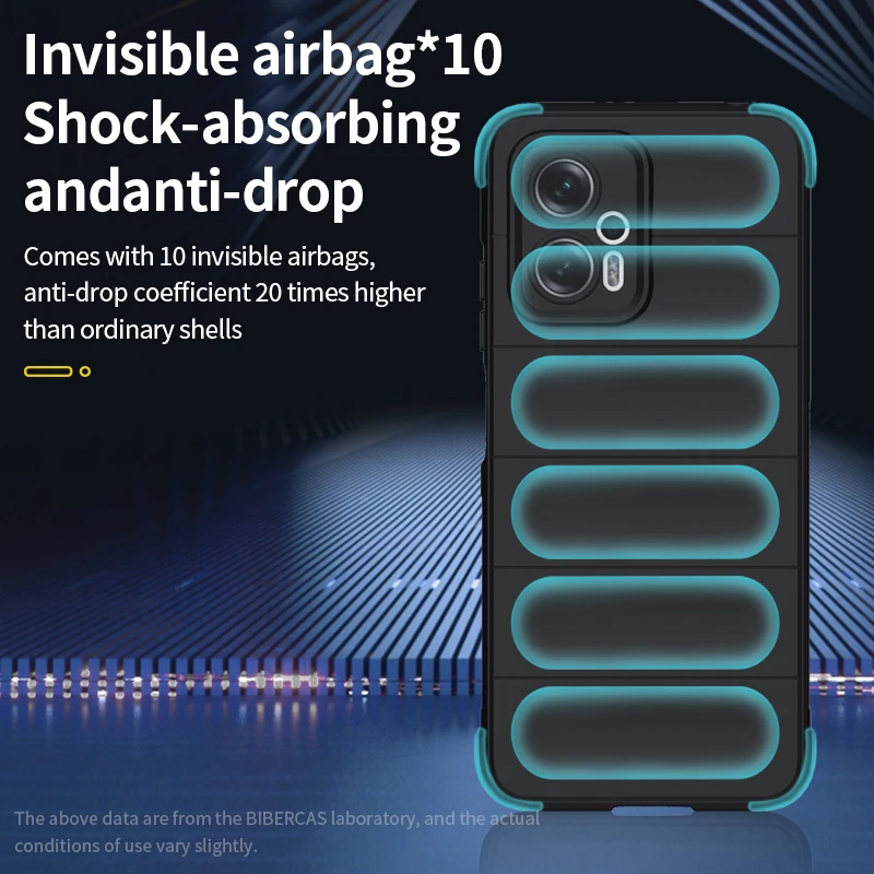 Shockproof Silicone Back Cover - Durable Protective Phone Case