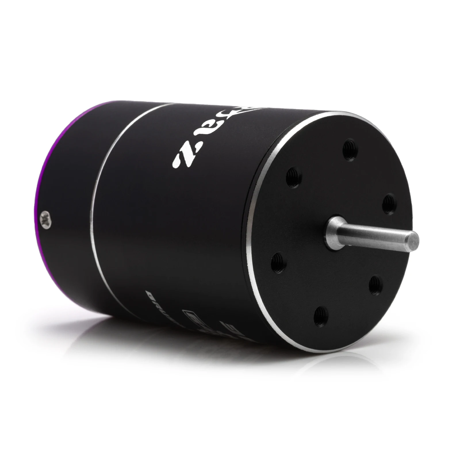 Détail du dissipateur thermique du moteur brushless 6400kv pour RC crawler buggy, avec pales de refroidissement