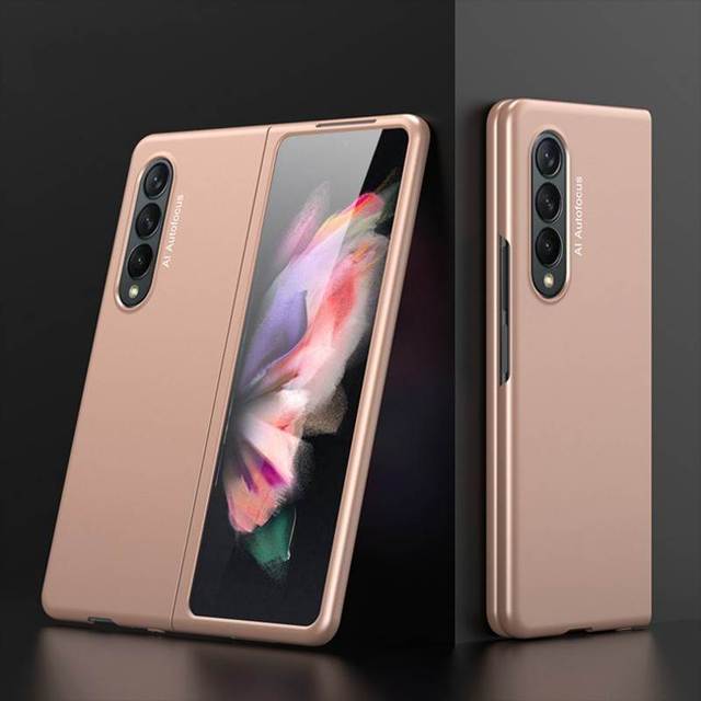 Case for Samsung Z Fold 3 2 Ultra Thin Front Back Cover Full Protection Hard Protective Bumper Shell on Z Fold2 Fold3