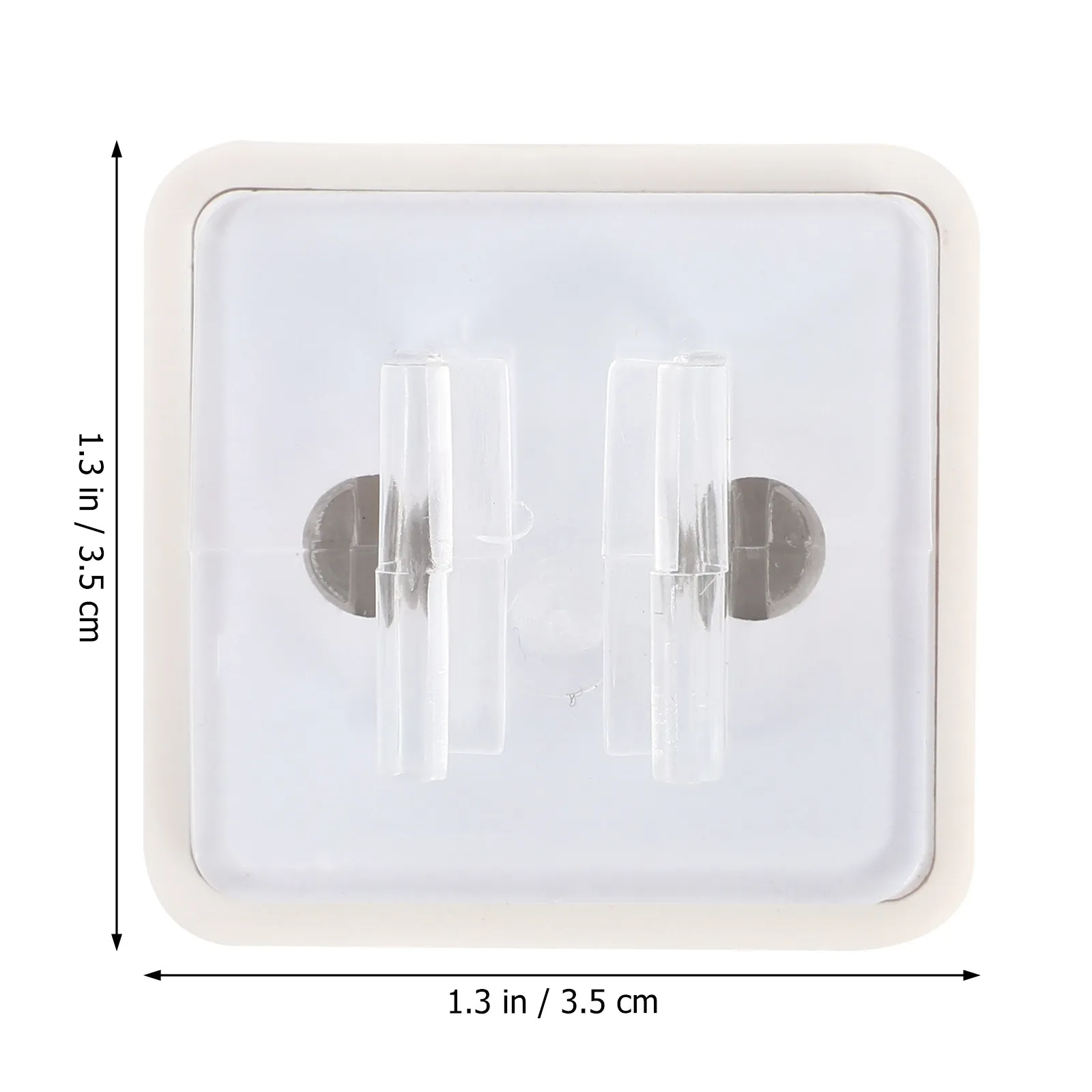 2Pcs 자석 베이스 슈퍼마켓 랙 ABS 플라스틱 디스플레이 프레임 매치 액세서리 선반 홀더 슈퍼마켓 용품