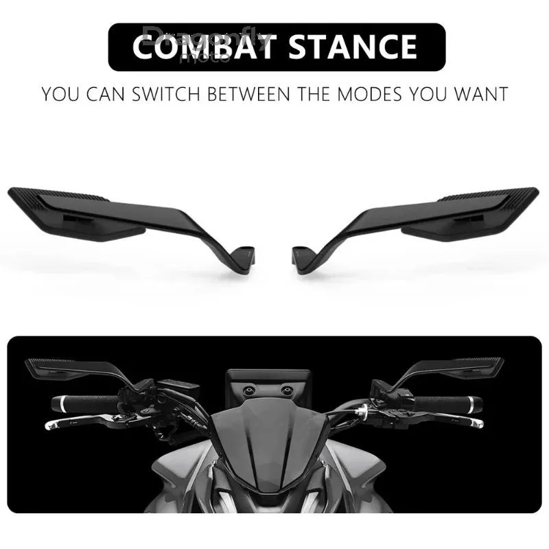 Ducati Monster 937 SP 2021-25 용 오토바이 새로운 사이드 뷰 미러 MONSTER 821 18-25 Wind Wing Stealth Winglets 백미러