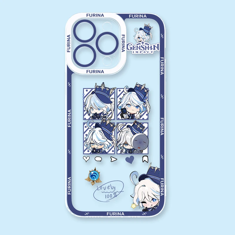 Genshin Impact Themed Smartphone Case - Stylish and Durable Design