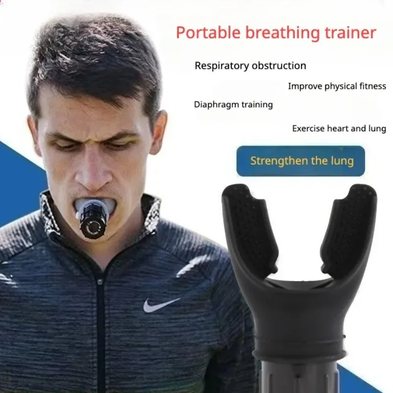 Breathing Trainer Exercise Lung Face Mouthpiece Respirator Fitness Equipment for Household Healthy Care Accessories breathing exerciser breathing trainer