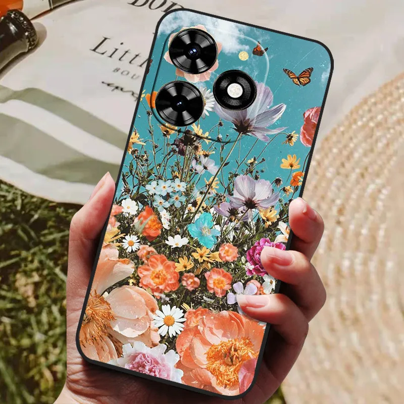 Stylish Painted Silicone TPU Soft Phone Shell