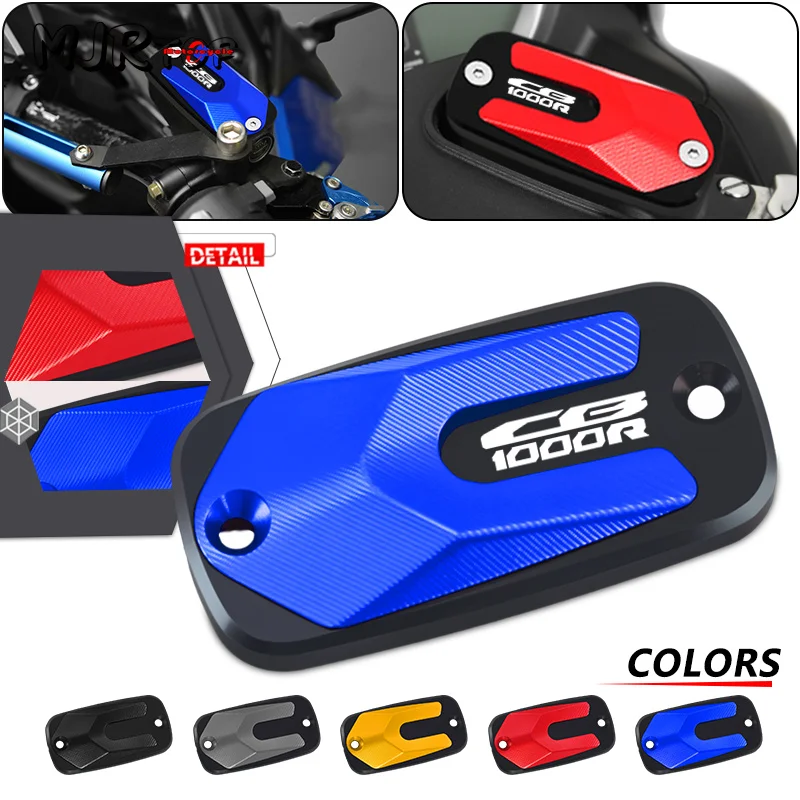 

Motorcycle CNC Front Brake Clutch Fluid Reservoir Cover For HONDA CB300R CB1000R 2018-2024 CB400 2016-2024 Oil Cup Cap