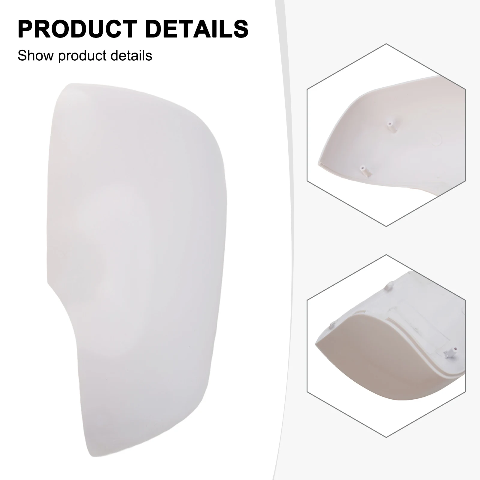 기아 피칸토 2011 2012 2013 2014 2015 2016 2017 좌측 사이드 미러 쉘 하단 부분 (공장 출고 디자인)