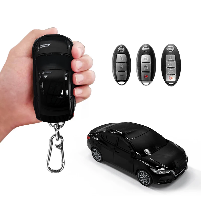 Car Key Cover Case For Nissan ALTIMA Sentra SR Car Key Cover Remote Control Protective Car Key Case Small Car Model Accessories