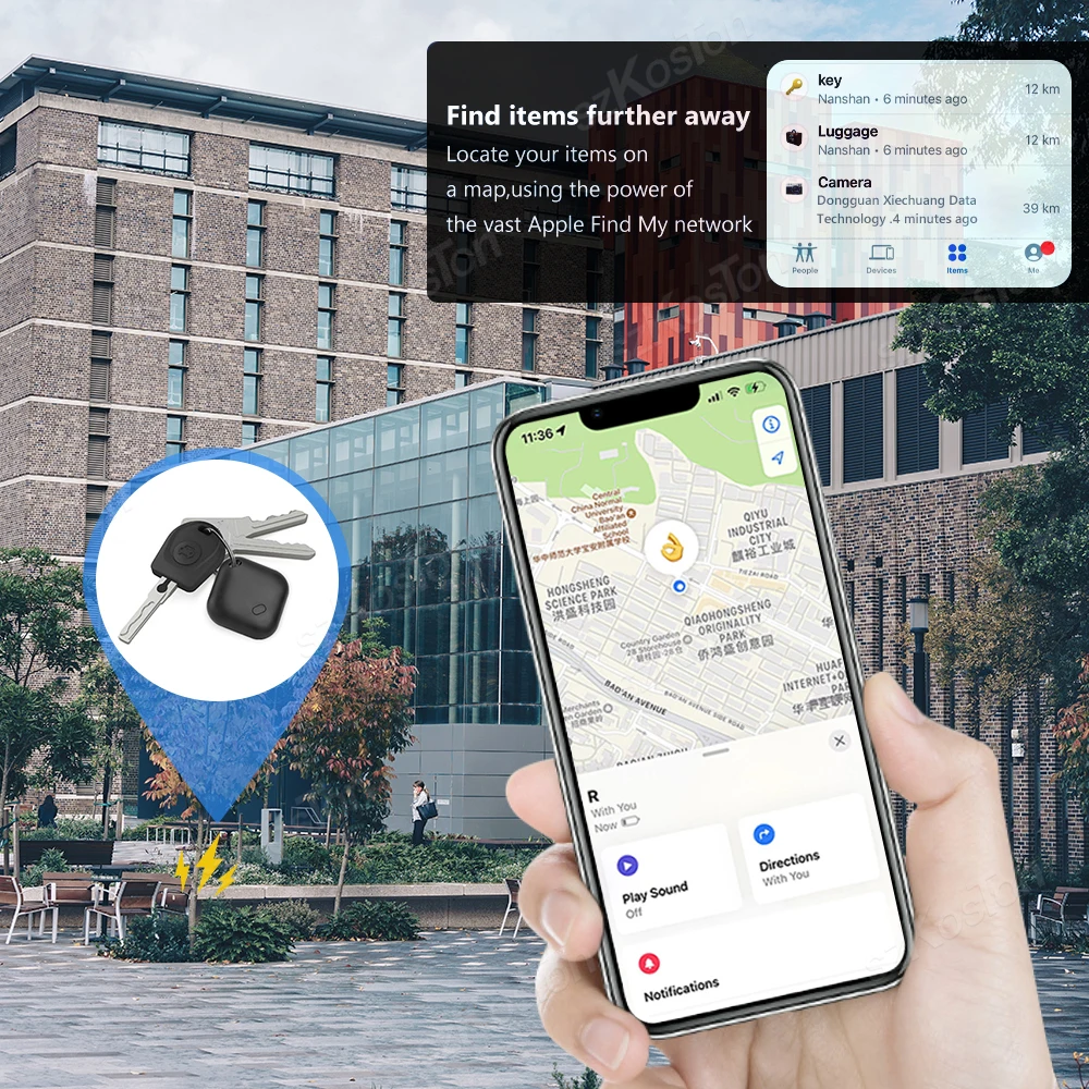 Smart Bluetooth Mini Tracking Device for Apple Find My APP AirTag for Child Pet Car GPS Lost Tracker for IOS System