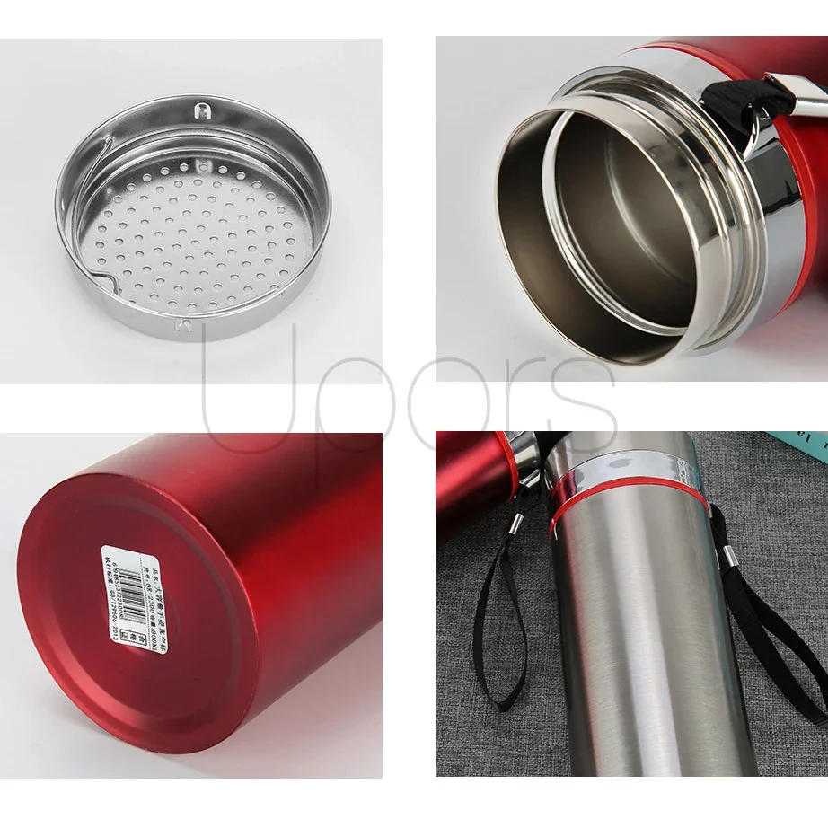 Thermos Cup Double Wall Vaccum Flasks 304 Stainless Steel 800ML/1000ML Travel Coffee Car Mugs Insulated Water Bottle, thermal mug,stainless steel thermos bottle,stainless steel water bottle,stainless steel thermos cup,stainless steel thermal container