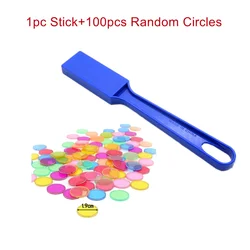 Magnetic Montessori Learning Toys for Children - Educational & Interactive Math Games (Blue with Circles)