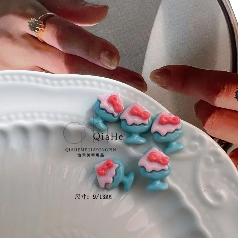 산리오 헬로 키티 네일 장식 아트 네일 패치, DIY 머리핀, 휴대폰 머리핀, 수제 네일 스티커, 액세서리 장난감, 20 개, 신제품