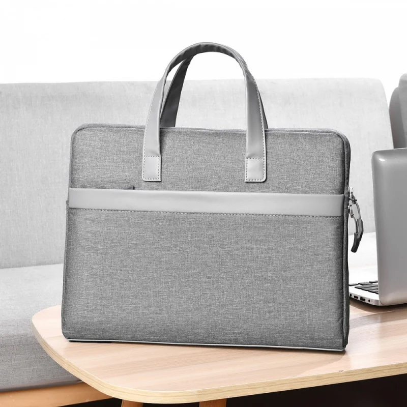 

Laptop bag business laptop bag men's 14-inch portable document bag briefcase customizable
