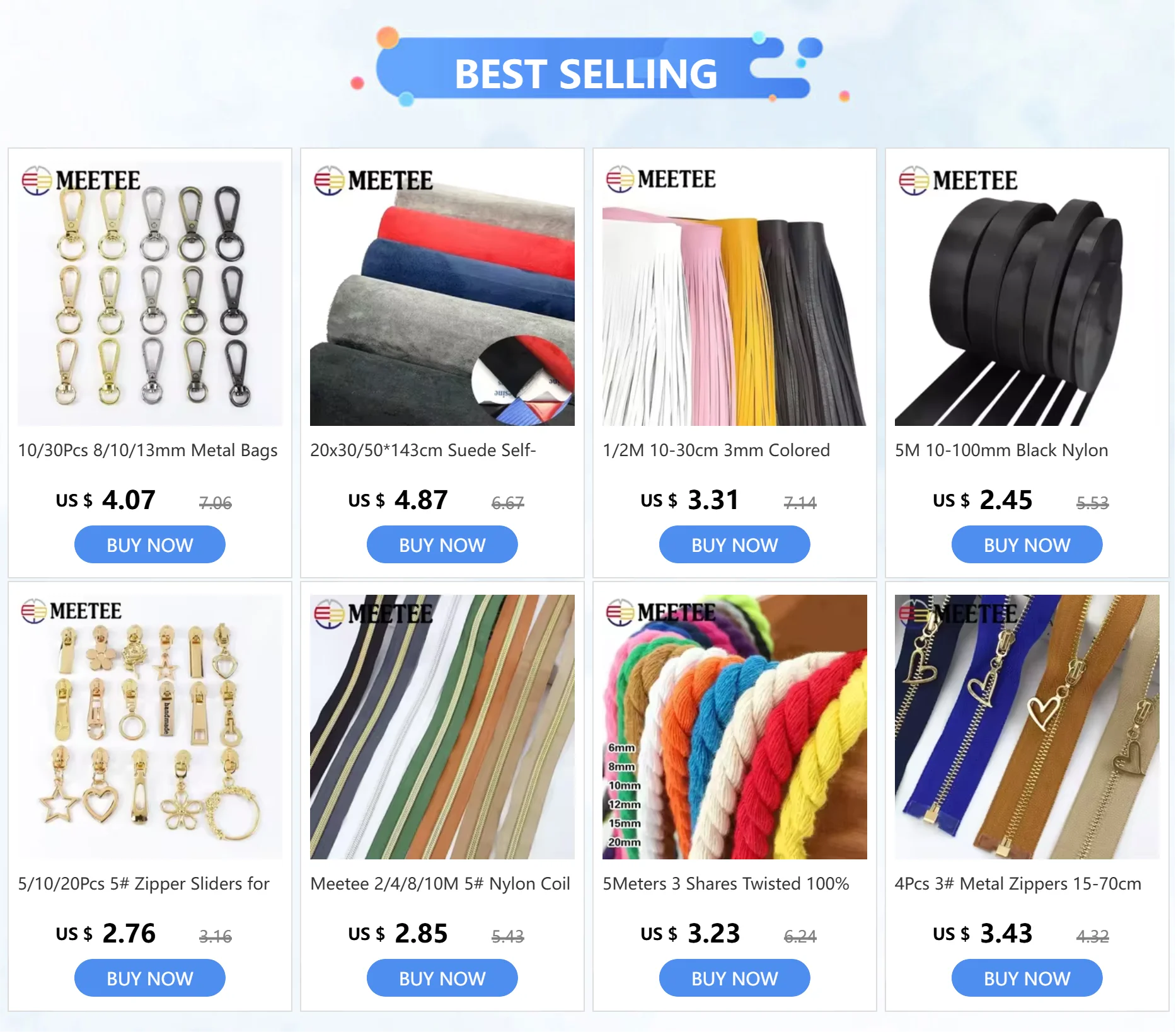 /20pcs 5 # Reiß verschluss schieber für Nylon-Reiß verschlüsse Klebeband beutel Reiß verschlüsse ziehen Kopf nähen Gepäck Reparatur DIY Zubehör – Detail 1