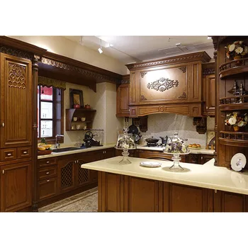 Luxury Custom Wooden Kitchen Cabinet Sets 1