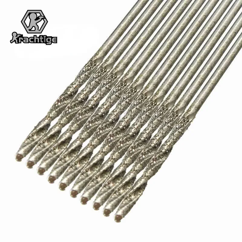

10Pcs/set Bits Drill 1MM Twist Drills Diamond Coated HSS Tipped Solid