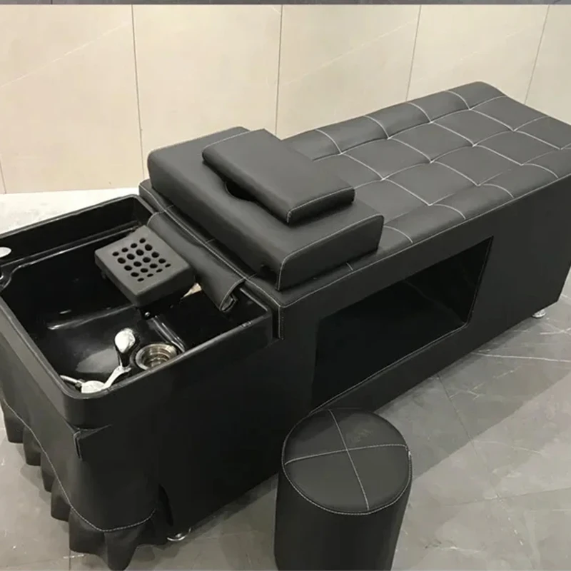 Attrezzature Per La Doccia Sedie Per Shampoo Testa Per La Circolazione Dell'Acqua Testa Per Terapia Dei Capelli Letto Spa Comfort Lettino Massaggio Mo